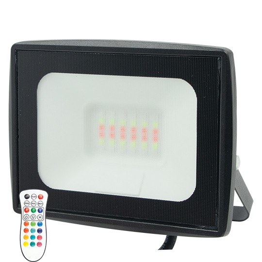 LED Reflektor RGB  M451030 Tamnosivi  30W SMD LED — slika 1
