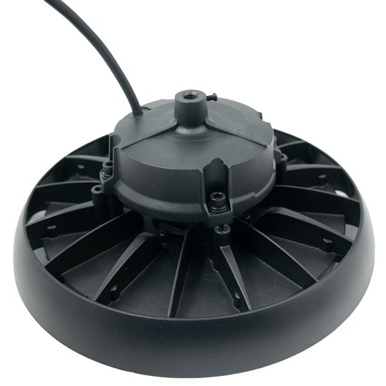 Svjetiljka UFO LED 100W 6500K ECO LED 6KV IP65 crna — slika 1