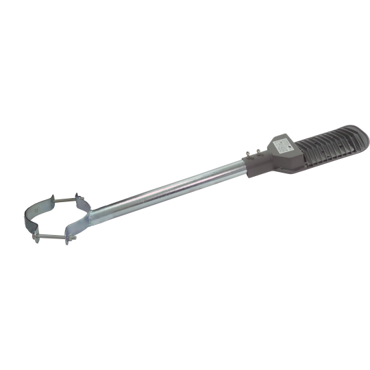 Nosač ulične svjetiljke-LIRA 2" M450002 Ø60 130-150 mm ugao lire 30° 51 mm dužina — slika 2