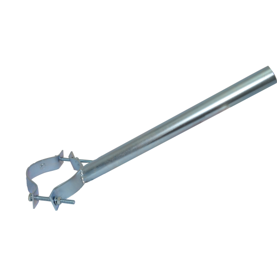 Nosač ulične svetiljke-LIRA 5/4" Ø42 M450001 130-150 mm ugao lire 30° 51 cm dužina — slika 1