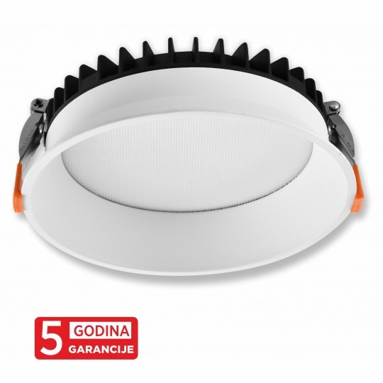 Svjetiljka ugradna downlight LED M205318-W 18W 3CCT 3000/4000/6000K IP40 bijela <19 5Y — slika 1