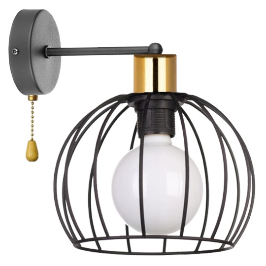 Lampa zidna S M019-1Z  1xE27 Max.60W 220V Mitea Lighting — slika 1