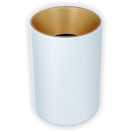Svjetiljka plafonska nadgradna Gu10 Bijela /Zlatna M209197 WG  70x150mm    Mitea — slika 1