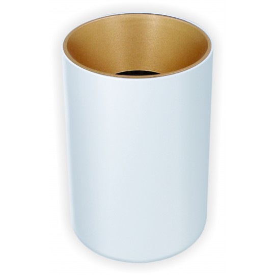 Svjetiljka plafonska nadgradna Gu10 Bijela /Zlatna M209196  WG  70x100mm    Mitea — slika 1
