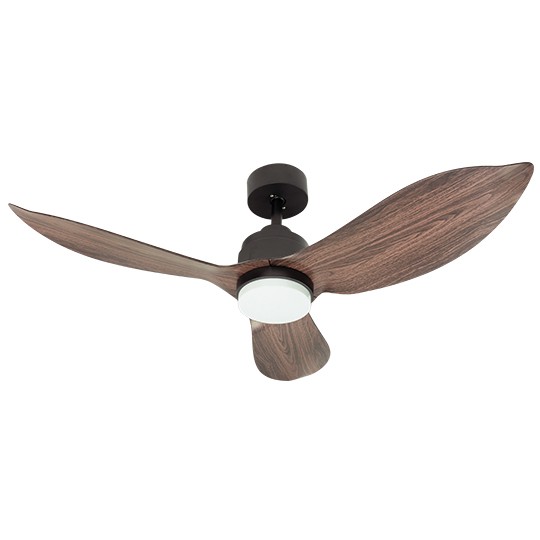 Plafonski ventilator — efekat drveta