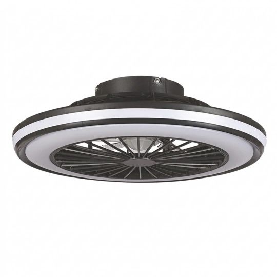 Ventilator plafonski MV5025-RGB-B crni 18W sa svjetlom LED CCT 18W sa daljinskim upravljačem Mitea Lighting — slika 2