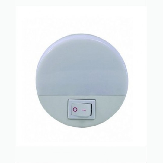 Lampa noćna LED M8050L okruglo bijelo 0,4W mini noćno svjetlo Mitea — slika 1