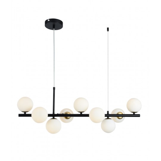 Luster visilica M10462-9B /bijele kugle  9xG9 max 40w — slika 1