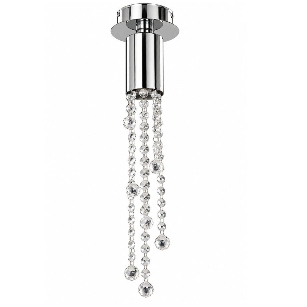 Luster LED COB 1x5w M10970-1P 3000K sa kristalima — slika 2