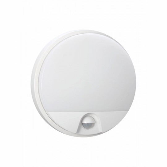 Plafonjera LED vanjska M272-73B-S 15W IP54 LED bijela sa IR senzorom pokreta 3Y Mitea Lighting — slika 1