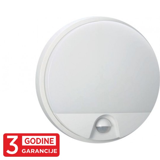 Plafonjera LED vanjska M272-73B-S 15W IP54 LED bijela sa IR senzorom pokreta 3Y Mitea Lighting — slika 2