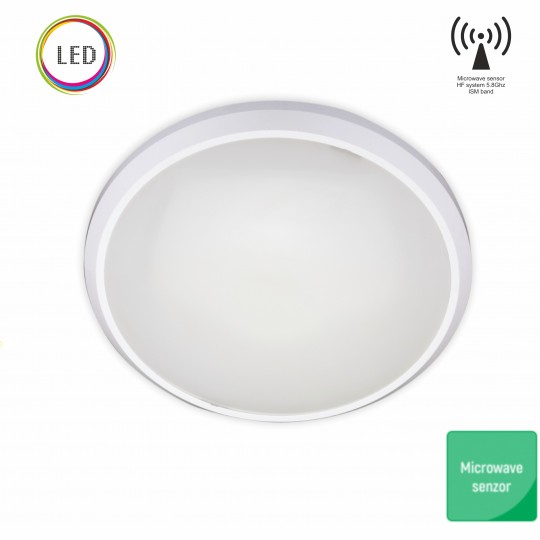 Plafonjera LED sa microwave senzorom pokreta M271-C BIJELA 12W IP20 okrugla — slika 2