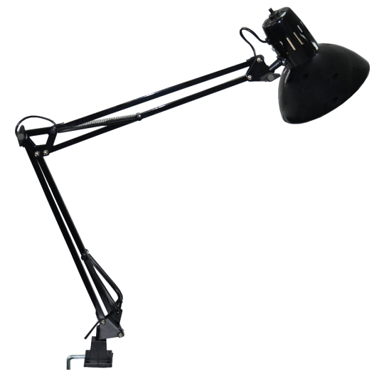 Lampa stolna M1070 1x40w E27 crna stona lampa — slika 2