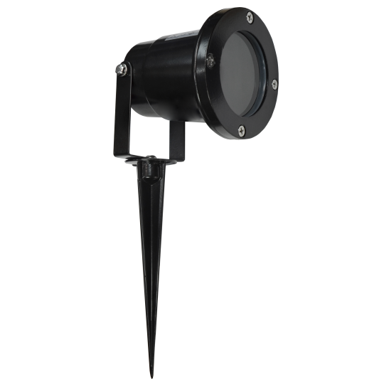 Lampa  ubodna spoljna max50W/GU10/IP54 crna fi92x95x315 Mitea  M862 — slika 1