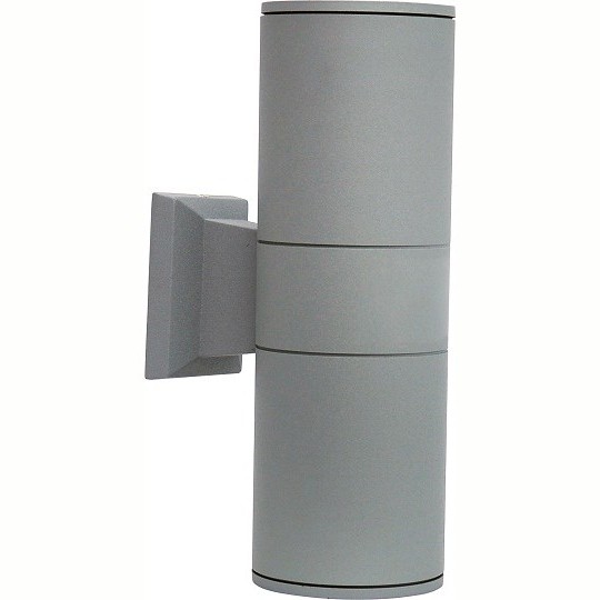 Lampa zidna spoljna M940  max2x60W/E27/IP44 siva fi90x176x300mm — slika 1