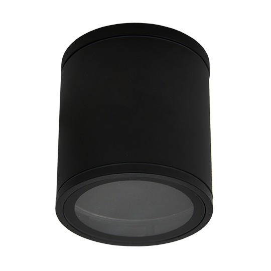 Lampa plafonska spoljna M034-OC CRNA 1xGu10 IP65    okrugla — slika 1