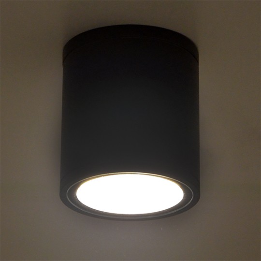 Lampa plafonska spoljna M034-OC CRNA 1xGu10 IP65    okrugla — slika 2