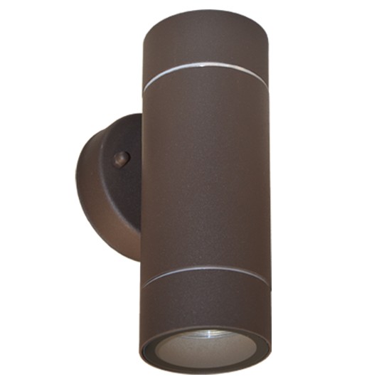 Lampa zidna M950010 B BRAON 2xGU10 max.35W baštenska lampa zidna Mitea Lighting — slika 1