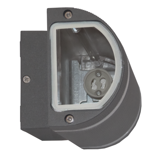 Lampa zidna M037  2xGU10 35W ip44 Mitea — slika 3
