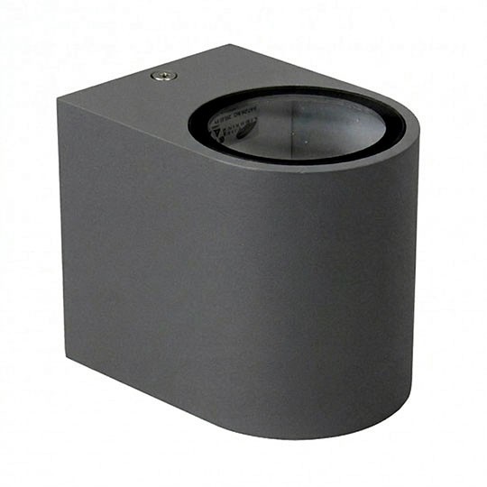 Lampa Zidna bastenska M952011 1xGU10  Boja: Tamno siva  IP44  Dim: 80x91x68mm Mitea — slika 3
