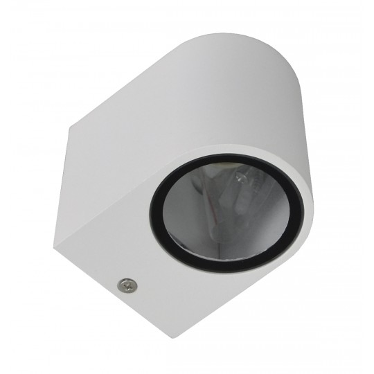 Lampa Zidna bastenska M952011 1xGU10  BIJELA   IP44  Dim: 80x91x68mm Mitea — slika 2