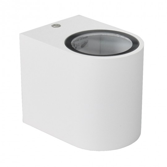 Lampa Zidna bastenska M952011 1xGU10  BIJELA   IP44  Dim: 80x91x68mm Mitea — slika 3