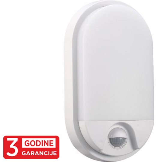 Lampa LED zidna M272-72B-S bijela 15W IP54 sa IR senzorom pokreta 3Y Mitea — slika 2