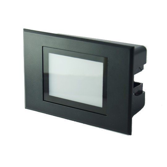 Lampa spoljna ugradna  kvadrat M953011  crna  3W 4000K LED Mitea Lighting — slika 2