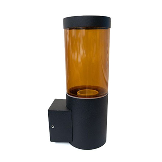 Lampa vanjska zidna M914 C CRNA/PROZIRNA  1xE27 max. 25W IP54 — slika 2
