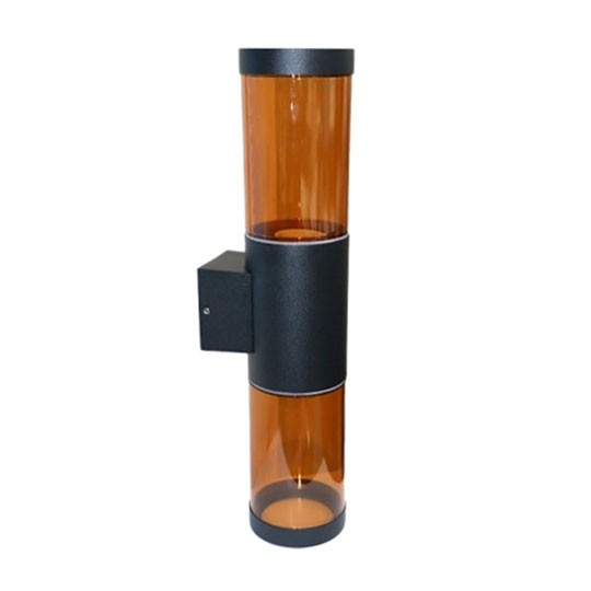 Lampa vanjska zidna M915 C CRNA/PROZIRNA  2xE27 max. 25W IP54 — slika 2