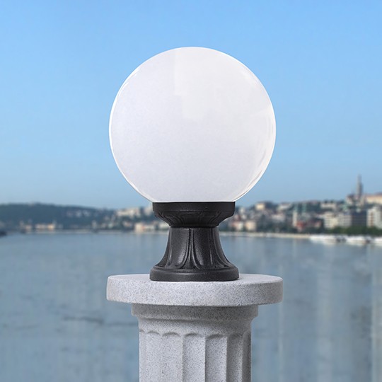 Lampa Stubna spoljna  MIKROLOT/G250 crna  IP55 1xE27 G25.110.000.E27 Fumagalli — slika 1