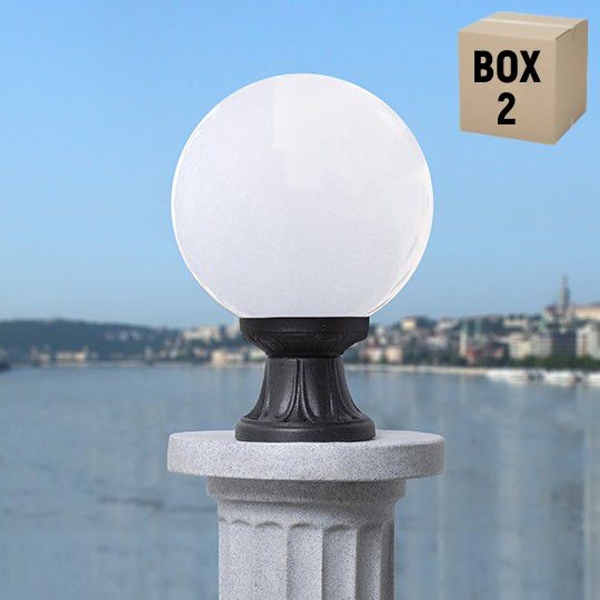 Lampa Stubna spoljna  MIKROLOT/G250 crna  IP55 1xE27 G25.110.000.E27 Fumagalli — slika 3