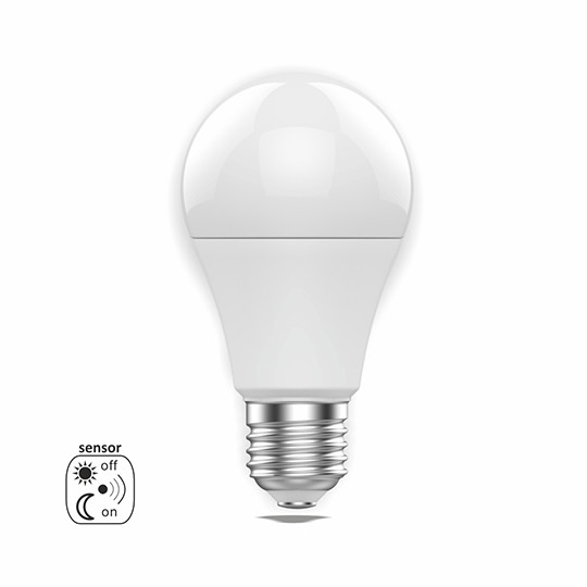 Sijalica LED E27 9W sa senzorom dan/noć — slika 1