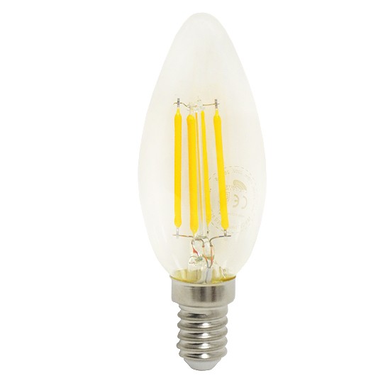 Sijalica LED Filament A E14  B35 4W 2700K 220V Mitea Lighting — slika 1