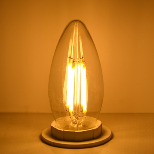 Sijalica LED Filament A E14  B35 4W 2700K 220V Mitea Lighting — slika 2
