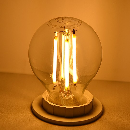 Sijalica LED Filament G45  E14  7W 2700K 220V  806lm Mitea Lighting — slika 2