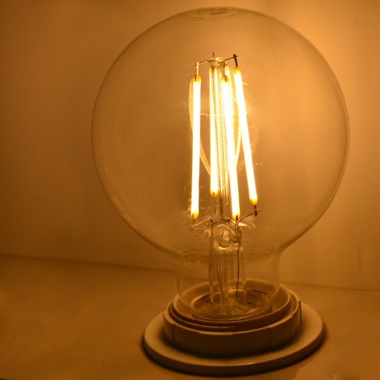 Sijalica LED Filament E27 G80 6,5W  2700K 220V Mitea — slika 2