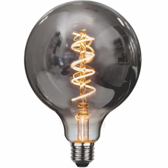 Sijalica LED filament dimabilna E27 4W G125 2200K SMOKY — slika 1