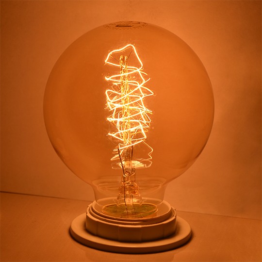 Sijalica  E27 60W  G80  2200K dekorativna RETRO AMBER  Mitea Lighting — slika 1