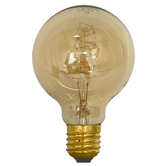 Sijalica  E27 60W  G80  2200K dekorativna RETRO AMBER  Mitea Lighting — slika 2