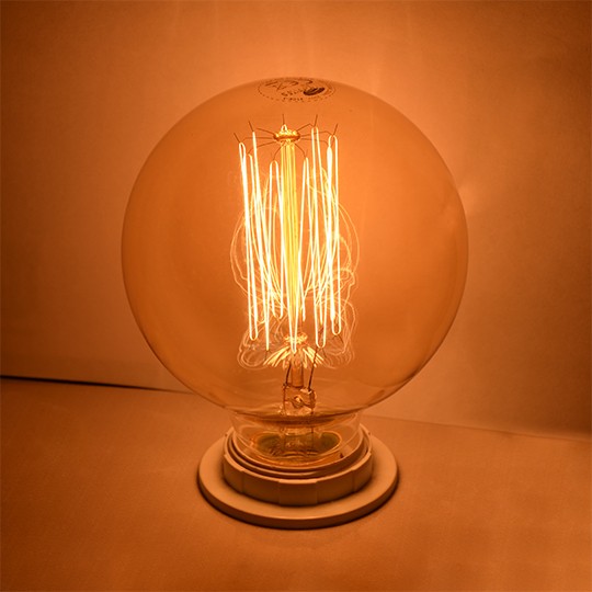Sijalica  E27 60W  G95  2200K dekorativna RETRO AMBER  Mitea Lighting — slika 1