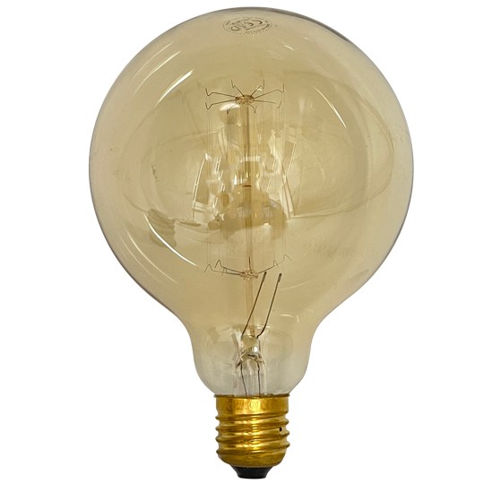 Sijalica  E27 60W  G125  2200K dekorativna RETRO AMBER  Mitea Lighting — slika 2