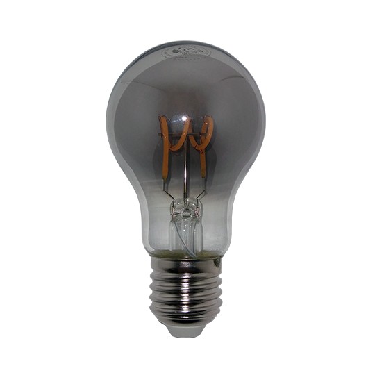 Sijalica LED filament E27 4W A60 2200K FLEX SMOKY dimabilna  230V 140lm — slika 2