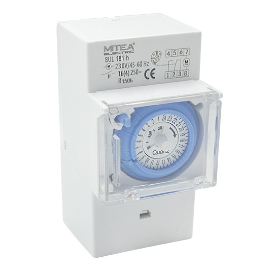 Programator vremena ME-SUL181H analogni šinski tajmer,  PM-T50 Mitea Electric — slika 1