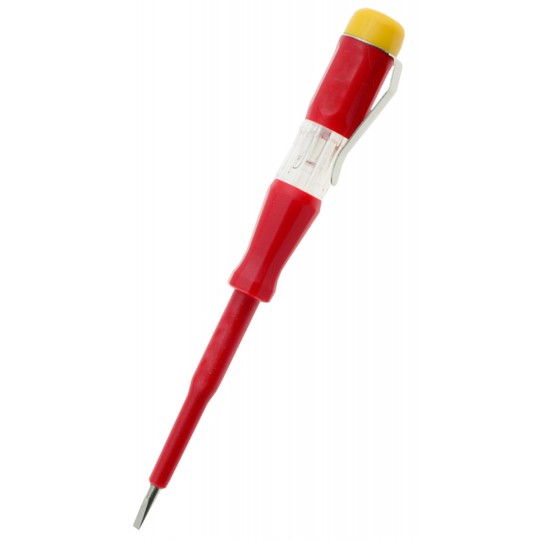 Ispitivač napona-glinerica  M286  100V-500V 140mm s metalnom zakacaljkom  Mitea — slika 3