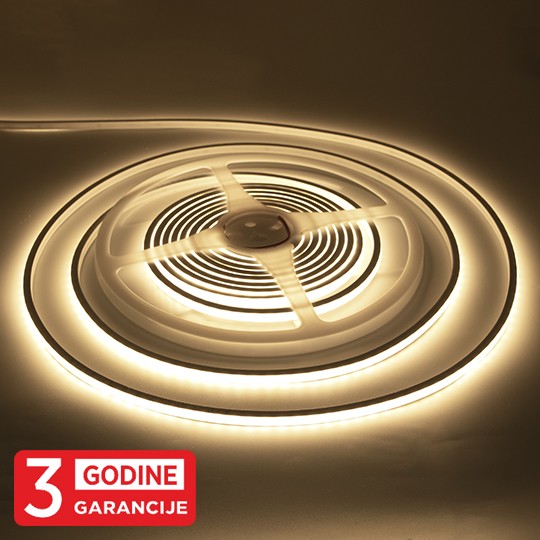 Led NEON MLU-2835-120-ML 24V 4000K 5m 6x6mm IP67  8W 120 L — slika 1