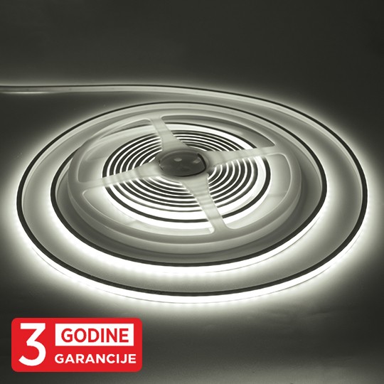 Led NEON MLU-2835-120-ML 24V 6500K 5m 6x6mm IP67  8W 120 L — slika 1
