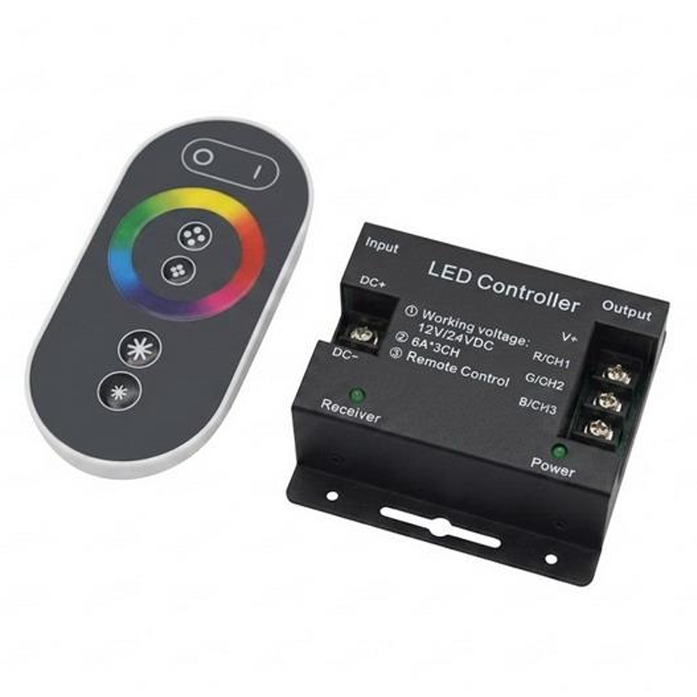Kontroler za RGB trake na dodir SZ100 12V/216W i 24V/432W — slika 1