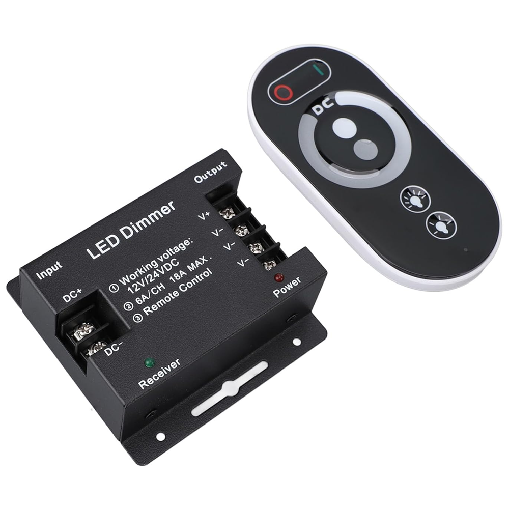 Kontroler-dimer za LED trake jednobojne 12V/216W i 24V/432W — slika 1