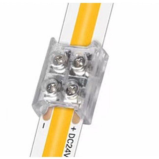 Konektor za LED traku ravni B8-COB 8mm single — slika 1